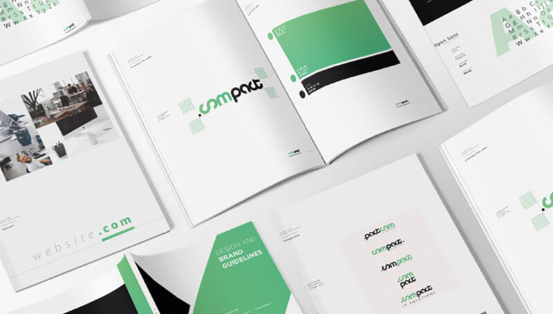 creare branding book firma design