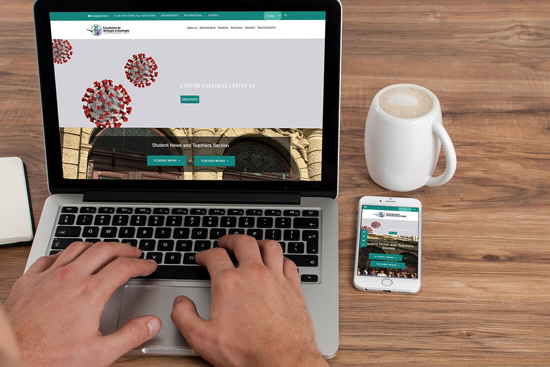BioGeo UBB creare site catalog online de roboti